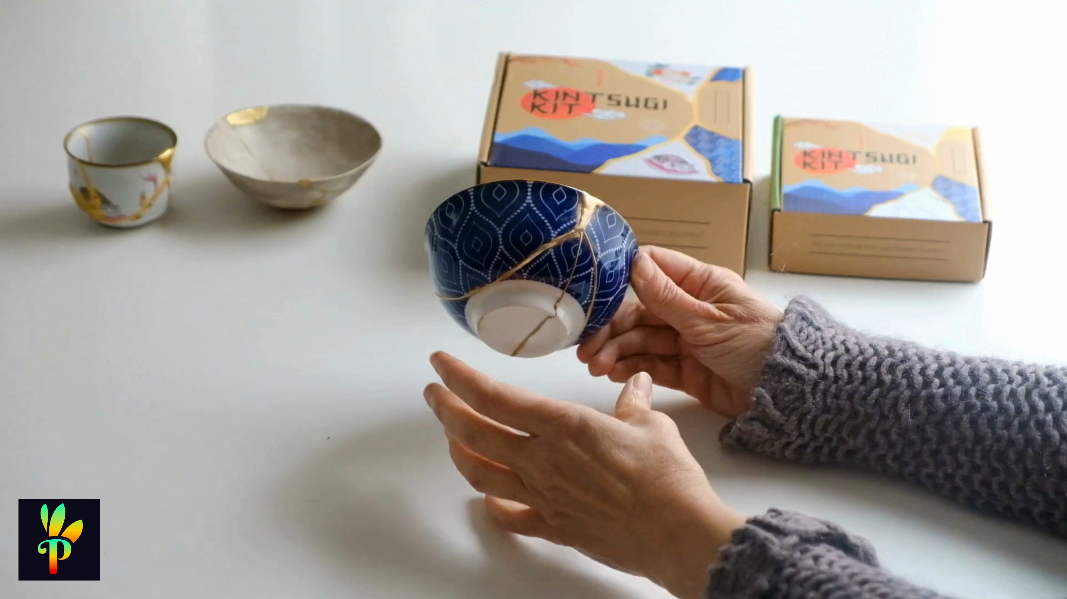 Load video: How to Kintsugi - Pottery Repair Kit